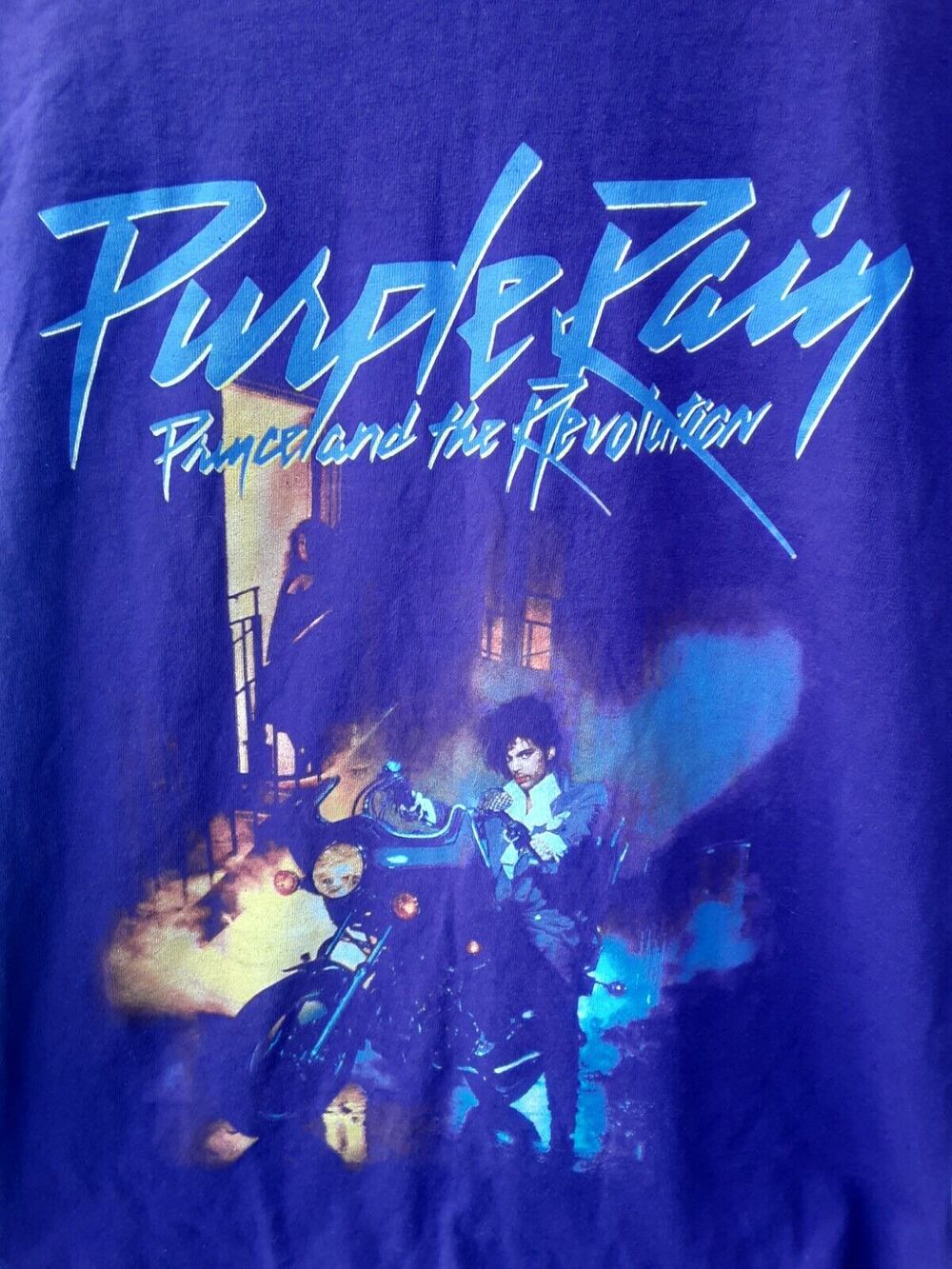 Prince and The Revolution Purple Rain T-Shirt Prince Estate Adult S
